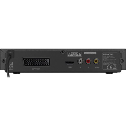 Reproductor DVD Sencor SDV 2513H HDMI DivX USB