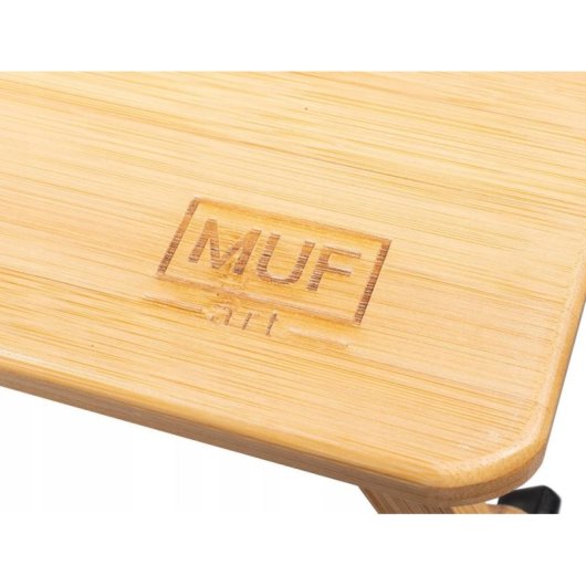 Mesa para portátil Leobert modelo 14942 ajustable bambú XL plegable