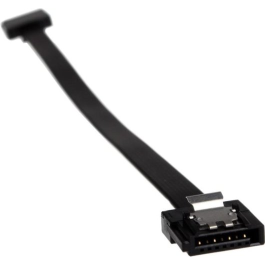 Cable SATA Akasa 6Gb/s 0.5m conector en ángulo Negro