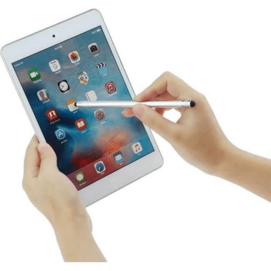 Stylet Tech-Protect Touch Rosa Aluminium Léger Double Pointe
