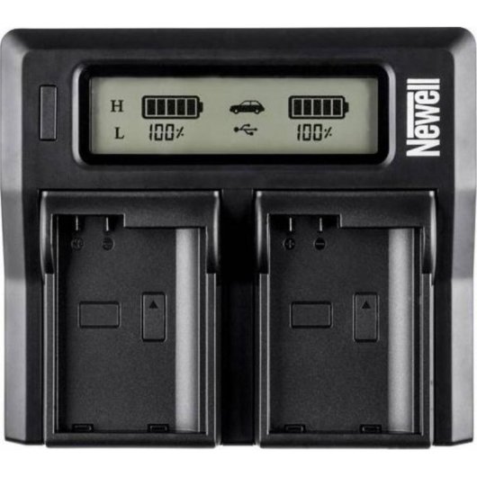 Chargeur double Newell DC-LCD pour Sony NP-FZ100 LCD USB