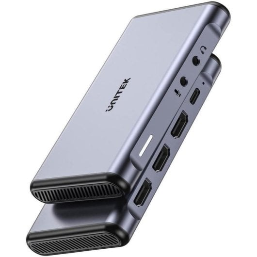 Tarjeta de captura de vídeo Unitek 4K 60Hz Dual HDMI USB-C