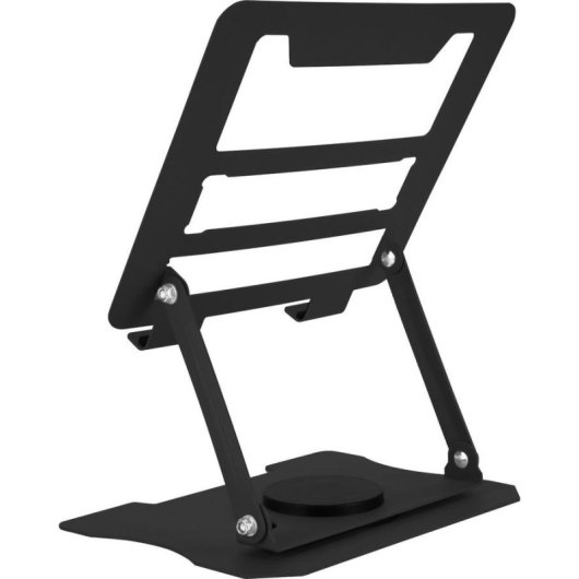 Ergonomischer Laptopständer Mozos N4-BK Höhenverstellbar Faltbar Schwarz
