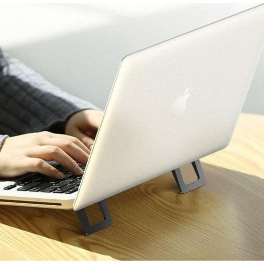 Suporte para laptop pliável antiderrapante Usams US-ZJ054 2 unidades