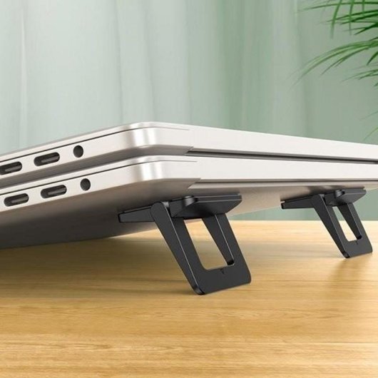 Suporte para laptop pliável antiderrapante Usams US-ZJ054 2 unidades