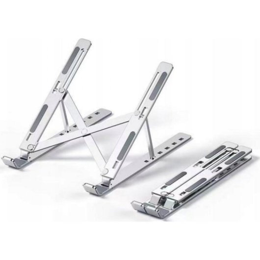 Verstellbarer Laptop-Ständer Art P24 aus Aluminium faltbar