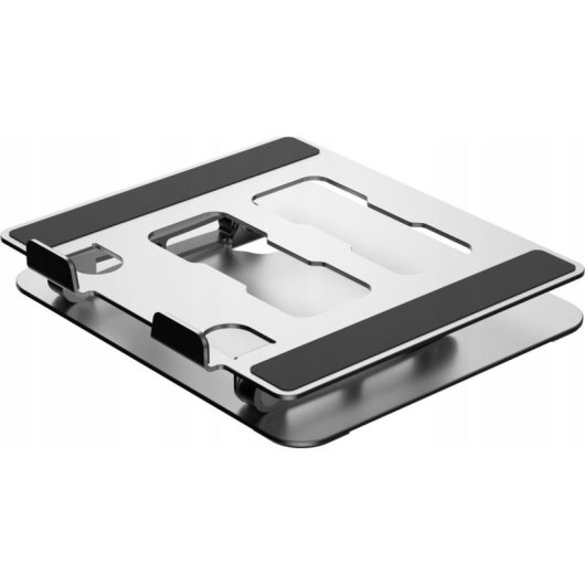 Laptop-Ständer ART P10 aus eloxiertem Aluminium verstellbar und klappbar