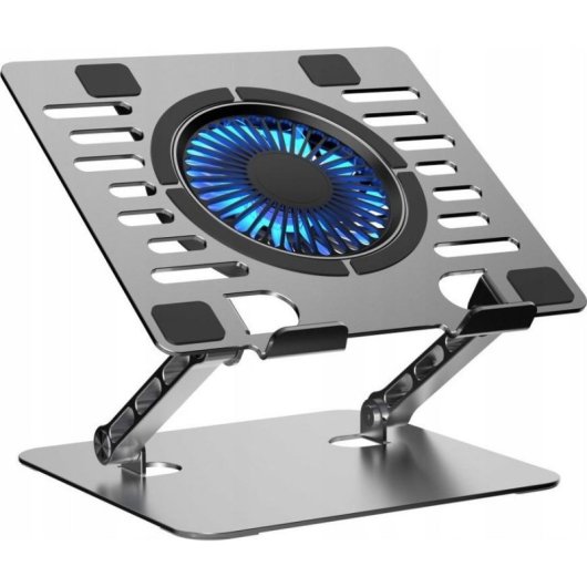 Soporte refrigeración portátil Art P12 aluminio regulable LED