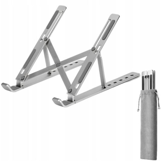 Supporto Bounn Alluminio 13" Regolabile Pieghevole