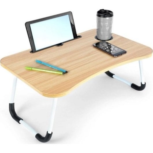Mesa para portátil Vilde universal plegable antideslizante