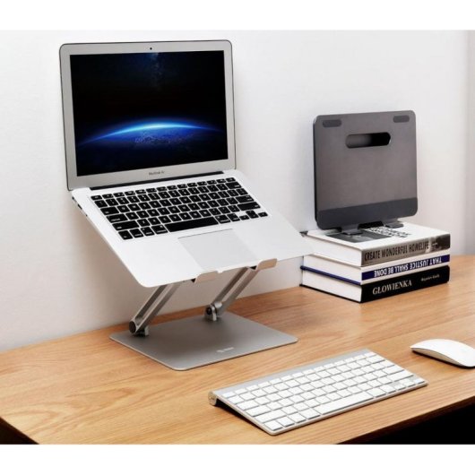 Ergonomischer Laptop-Ständer Mozos LS2 Aluminium bis 17 Zoll