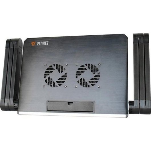 Base refrigerante Yenkee YSN 210 para portátiles hasta 17" con ventiladores 80mm