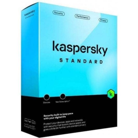 Logiciel antivirus Kaspersky Lab Standard 1 an 3 appareils