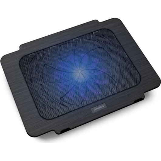 Omega Breeze 14" Supporto Refrigerante per Notebook Bianco Ventilatore 14cm
