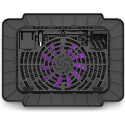 Omega Breeze 14" Supporto Refrigerante per Notebook Bianco Ventilatore 14cm
