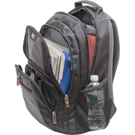 Mochila Wenger Pillar 16" negro-gris