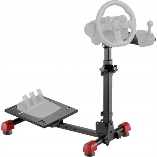 Soporte de volante Mozos SGS4 compatible con Logitech, Fanatec y Thrustmaster