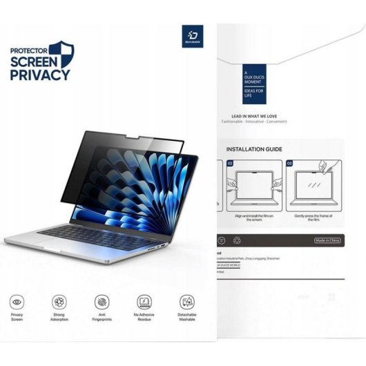 Pellicola di privacy Dux Ducis per MacBook Pro 15" (2017/2018)