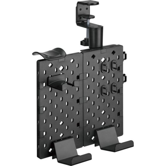 Organizador de escritorio Mozos OA1 negro con fijación ajustable