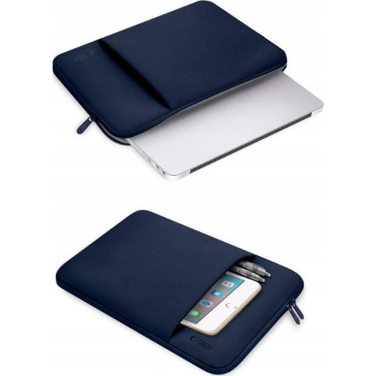 Funda per portatile Tech-Protect Neopren Navy Blue 15-16" neoprene leggera