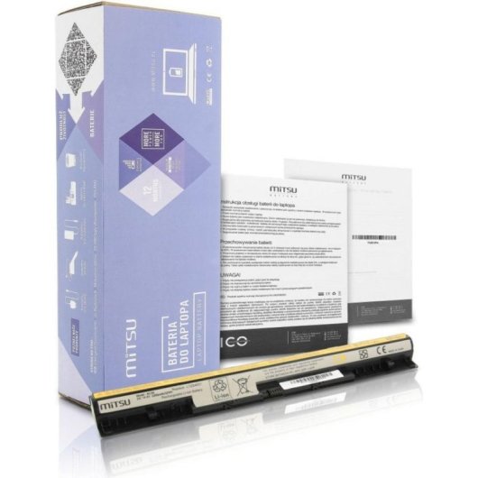 Batería Mitsu BC/LE-G500 para Lenovo IdeaPad G500s G510s G400s 2200 mAh 14,4V