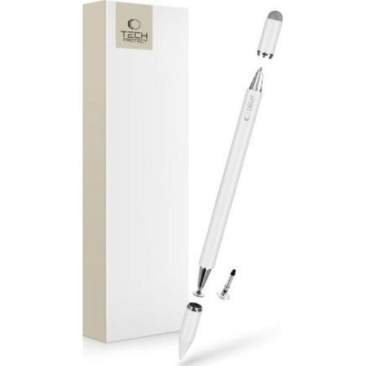 Touch-Stift Tech-Protect USP200 3 Funktionstasten Weiß