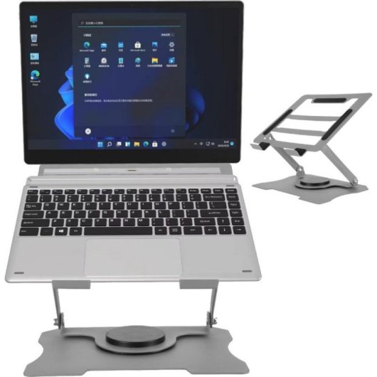 Ergonomische verstellbare Laptop-Ständer Mozos N4-SV für bis zu 17 Zoll