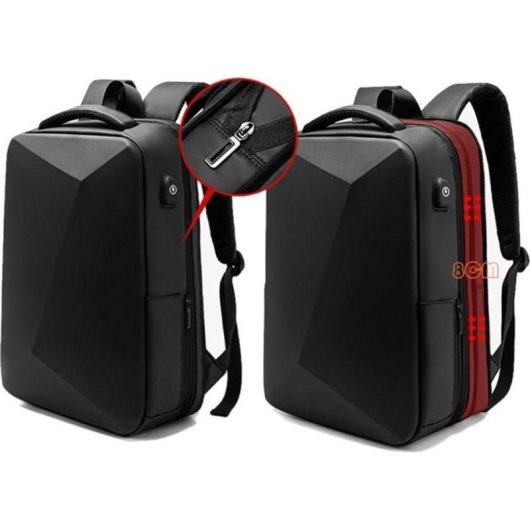 Mochila Mozos PM37 antirrobo USB 32L para portátil 15,6" TSA