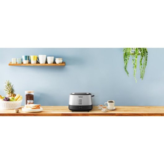 Grille-pain Tefal New Equinox TT520D 2 tranches Acier inoxydable