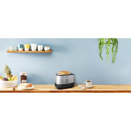 Grille-pain Tefal New Equinox TT520D 2 tranches Acier inoxydable