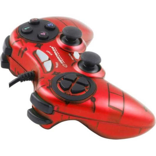 Gamepad Esperanza EGG105R con vibración y conexión USB