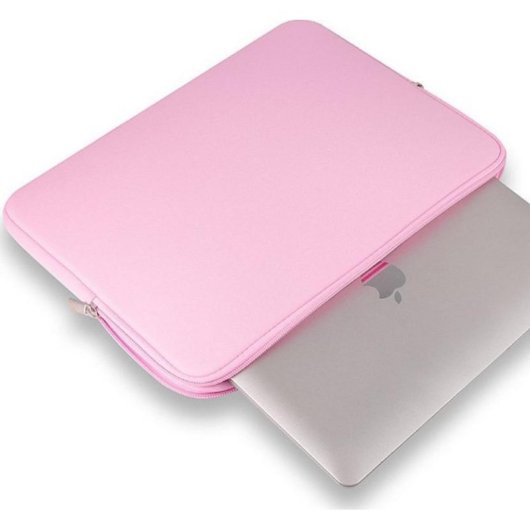 Hurtel Neopren Laptop Hülle 15,6 Zoll Rosa