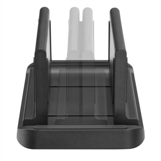 Soporte CPU Roline 17.03.0035 ajustable para Thin Client y Mini PC negro