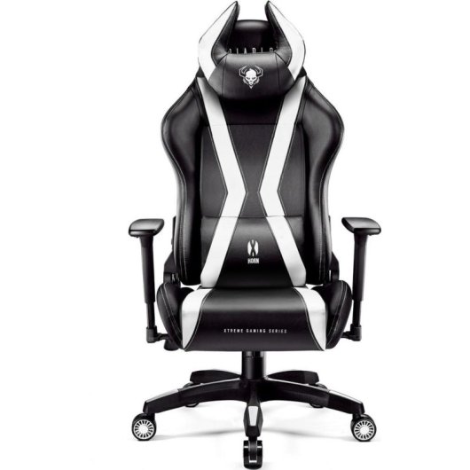 Silla Gaming Diablo Chairs X-Horn 2.0 Negro y blanco