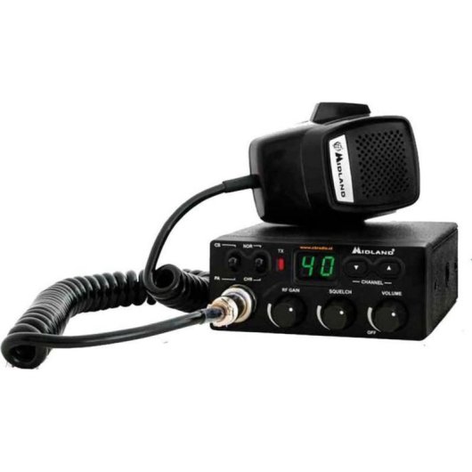 CB-Funkgerät Midland M-ZERO PLUS AM/FM 40 Kanäle