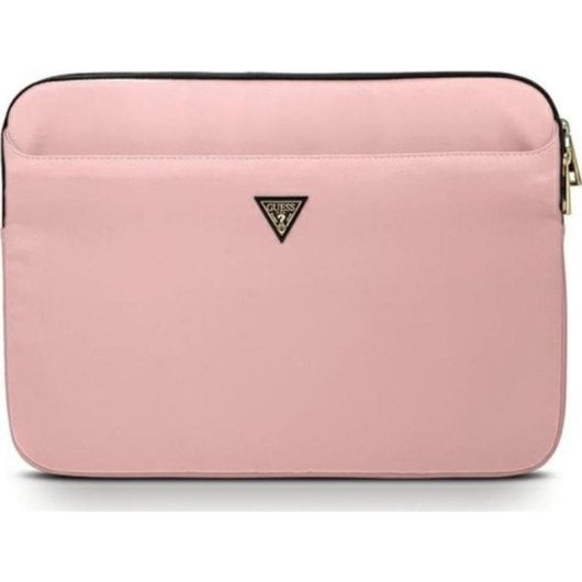 Capa Guess Triangle Logo 13" Nylon Preta