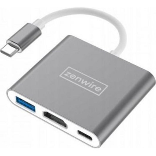 Estación de acoplamiento Zenwire USB-C Power Delivery HDMI USB 3.0