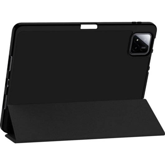 Hülle Tech-Protect SmartCase Xiaomi Pad 7/7 Pro Schwarz Silicone Stand Auto Sleep