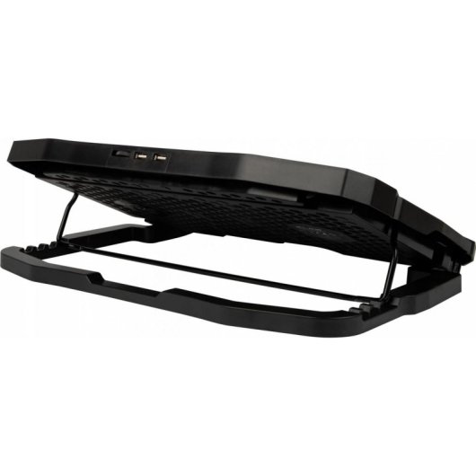 Soporte refrigerante Blow Hurricane 4 ventiladores 17" RGB USB