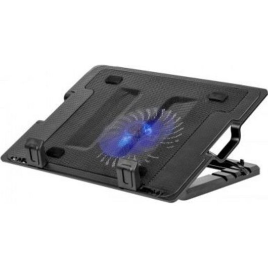 Base refrigerada Rebel KOM1051 17" dupla USB iluminação LED