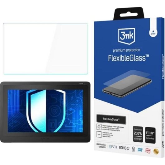 3MK FlexibleGlass Schutzfolie für Wacom Cintiq 16" - Display-Verstärkung bis zu 250%