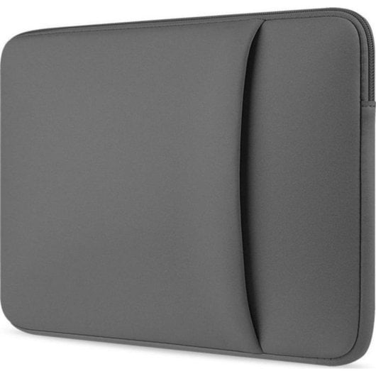 Tech-Protect Neopren Hülle 14 Zoll Schwarz Doppelter Reißverschluss Tasche
