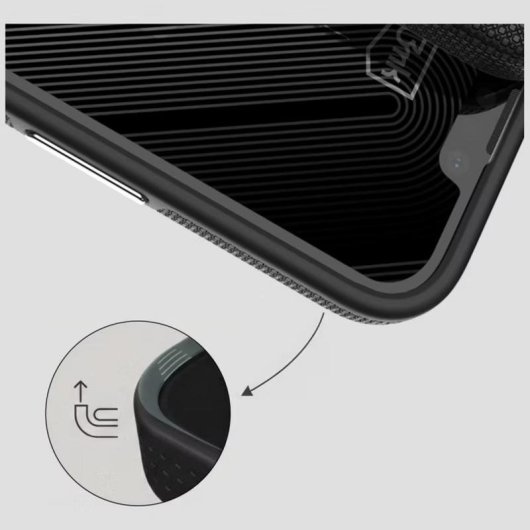 Funda para móvil 3MK Fortis MagCase Backcover PC TPU Nero MagSafe iPhone 16e 17e
