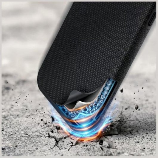 Funda para móvil 3MK Fortis MagCase Backcover PC TPU Nero MagSafe iPhone 16e 17e