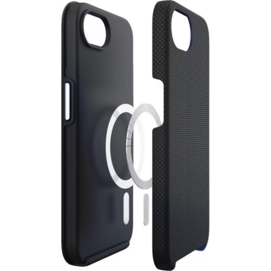 Funda para móvil 3MK Fortis MagCase Backcover PC TPU Nero MagSafe iPhone 16e 17e