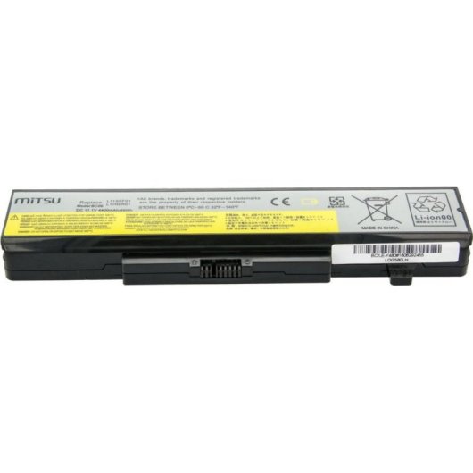 Batería Mitsu para Lenovo IdeaPad Y480 4400 mAh 11.1 V
