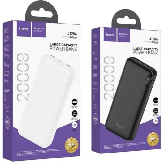 Powerbank Hoco J128A 20000 mAh LiFePO4 USB-C Nero