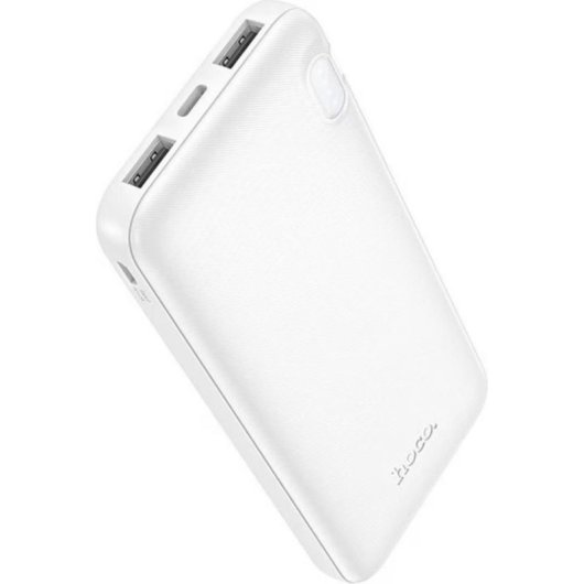 Powerbank Hoco J128 10.000 mAh LED Bianco USB-A