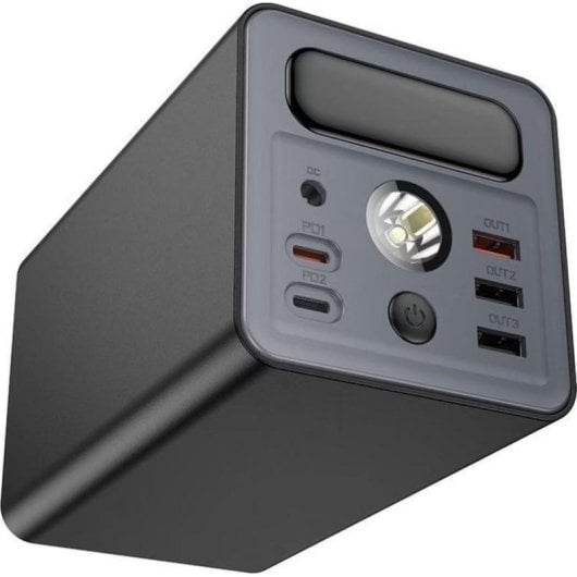 Powerbank Hoco 60000 mAh 22.5W USB-C USB-A LED