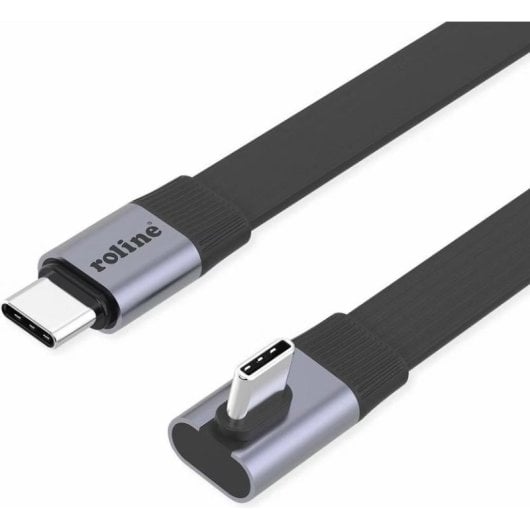 USB-C Kabel Roline USB4 240W 80Gbit/s 0,80m
